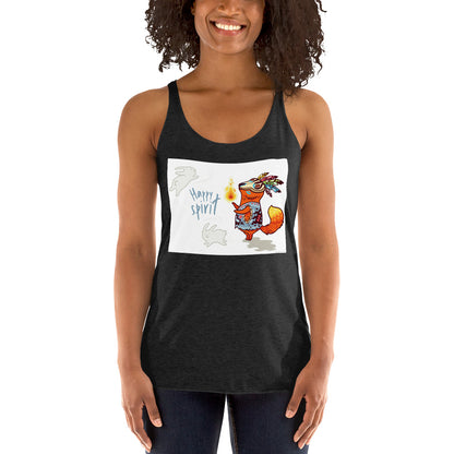 WanderBack Racerback Women's Tank Top - Happy Spirit