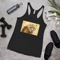 WanderBack Racerback Women's Tank - Cheetah Fangs