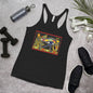 WanderBack Racerback Women's Tank Top - Eye of Horus Papyrus