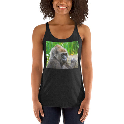 WanderBack Racerback Women's Tank Top - Young Gorilla