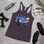 WanderBack Racerback Women's Tank Top - Starry Night