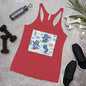 WanderBack Racerback Women's Tank Top - Yeti Madness