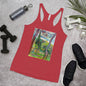 WanderBack Racerback Women's Tank Top - van Gogh: Parc at Saint-Paul Hospital
