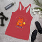 WanderBack Racerback Women's Tank Top - Enlightened Hygge Fox