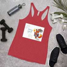 Load image into Gallery viewer, Racerback Tank Top - Happy Spirit

