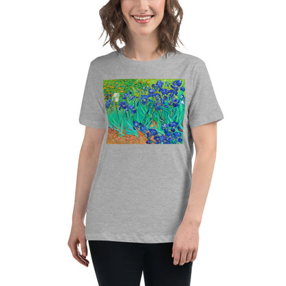 Premium Relaxed Crew Neck - van Gogh: Irises
