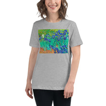 Load image into Gallery viewer, Premium Relaxed Crew Neck - van Gogh: Irises
