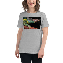 Load image into Gallery viewer, Premium Soft Crew Neck - Panther Chameleon Close Up
