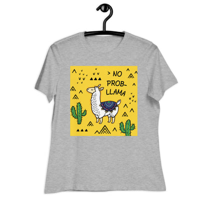 Premium Relaxed Tee - NO PROB-LLAMA