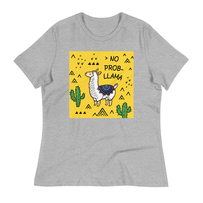 Premium Relaxed Tee - NO PROB-LLAMA