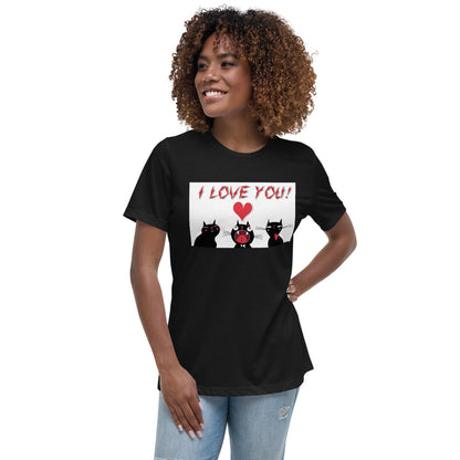 Premium Relaxed Crew Neck - I love You!