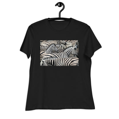 Premium Relaxed Crew Neck - Sharp Dressed Zebras