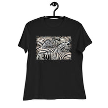 Load image into Gallery viewer, Premium Relaxed Crew Neck - Sharp Dressed Zebras
