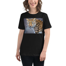 Load image into Gallery viewer, Premium Relaxed Crew Neck - Blue Eyed Leopard
