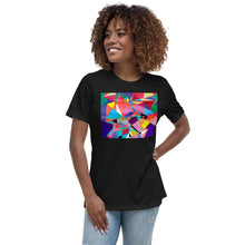 Load image into Gallery viewer, Premium Relaxed Crew Neck - Abstract Triangles

