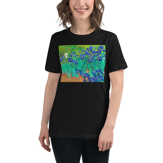 Premium Relaxed Crew Neck - van Gogh: Irises