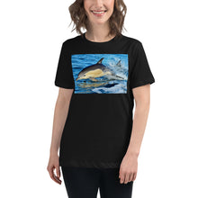 Load image into Gallery viewer, Premium Relaxed Crew Neck - Dolphin Splash
