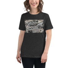 Load image into Gallery viewer, Premium Relaxed Crew Neck - Sharp Dressed Zebras
