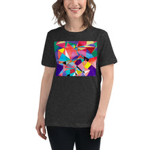 Load image into Gallery viewer, Premium Relaxed Crew Neck - Abstract Triangles
