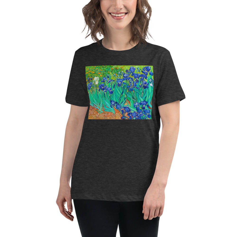 Premium Relaxed Crew Neck - van Gogh: Irises