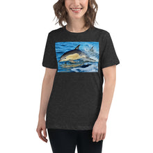 Load image into Gallery viewer, Premium Relaxed Crew Neck - Dolphin Splash
