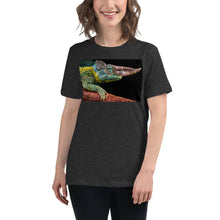 Load image into Gallery viewer, Premium Soft Crew Neck - Panther Chameleon Close Up
