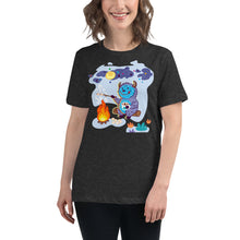 Load image into Gallery viewer, Premium Relaxed Tee - Yeti Campfire

