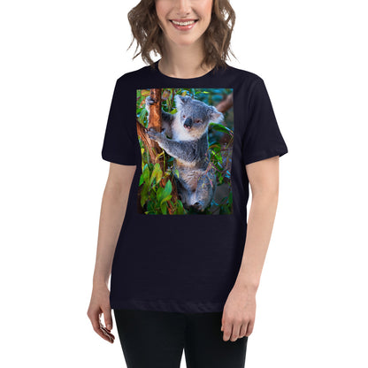 Premium Relaxed Crew Neck - Koala in a Tree