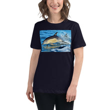 Load image into Gallery viewer, Premium Relaxed Crew Neck - Dolphin Splash
