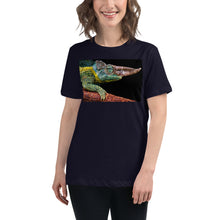 Load image into Gallery viewer, Premium Soft Crew Neck - Panther Chameleon Close Up
