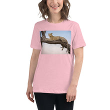 Load image into Gallery viewer, Premium Relaxed Crew Neck - Leopard Sunset

