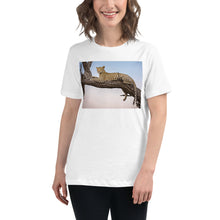 Load image into Gallery viewer, Premium Relaxed Crew Neck - Leopard Sunset
