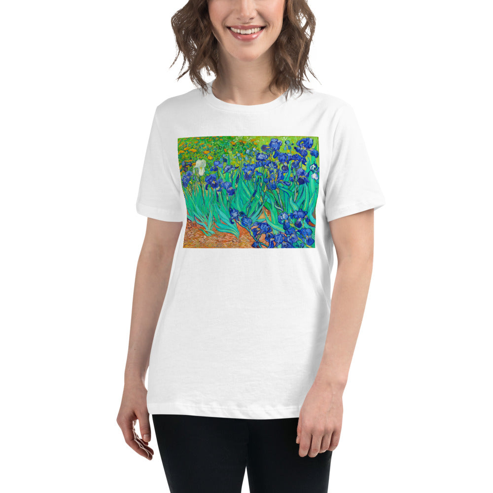 Premium Relaxed Crew Neck - van Gogh: Irises