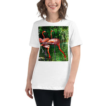 Load image into Gallery viewer, Premium Soft Crew Neck - Pink Flamingos
