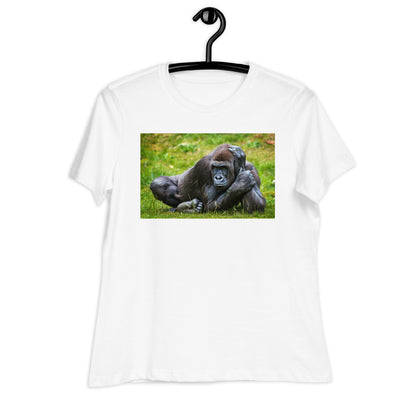 Premium Soft Crew Neck - Gorilla in the Grass