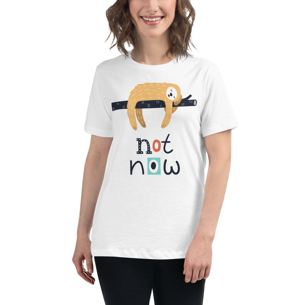 Premium Relaxed Tee - Not Now!