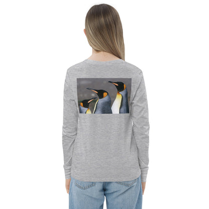 Premium Soft Long Sleeve - FRONT & BACK: Emperor Penguins