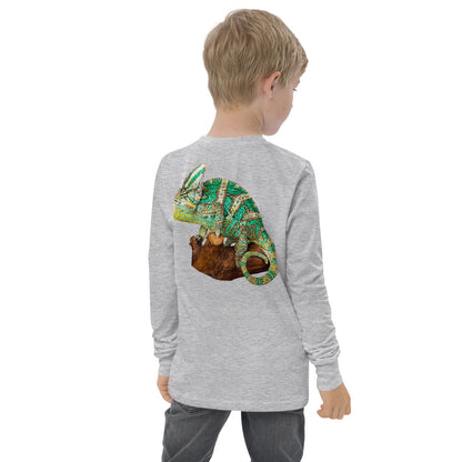 Premium Soft Long Sleeve - FRONT & BACK: Chameleons