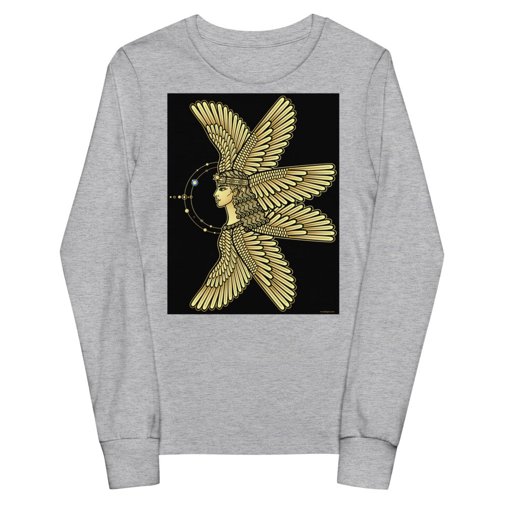 Premium Soft Jersey Crew - Winged Goddess