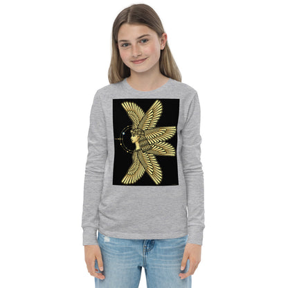 Premium Soft Jersey Crew - Winged Goddess