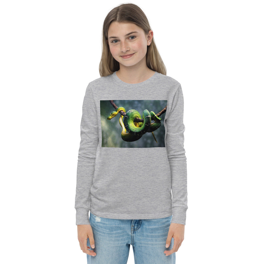 Premium Soft Long Sleeve - Green Tree Python