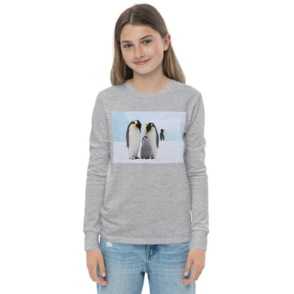 Premium Soft Long Sleeve - Emperor Penguin Family