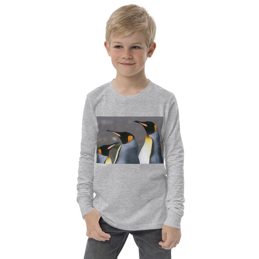 Premium Soft Long Sleeve - Three Emperor Penguins
