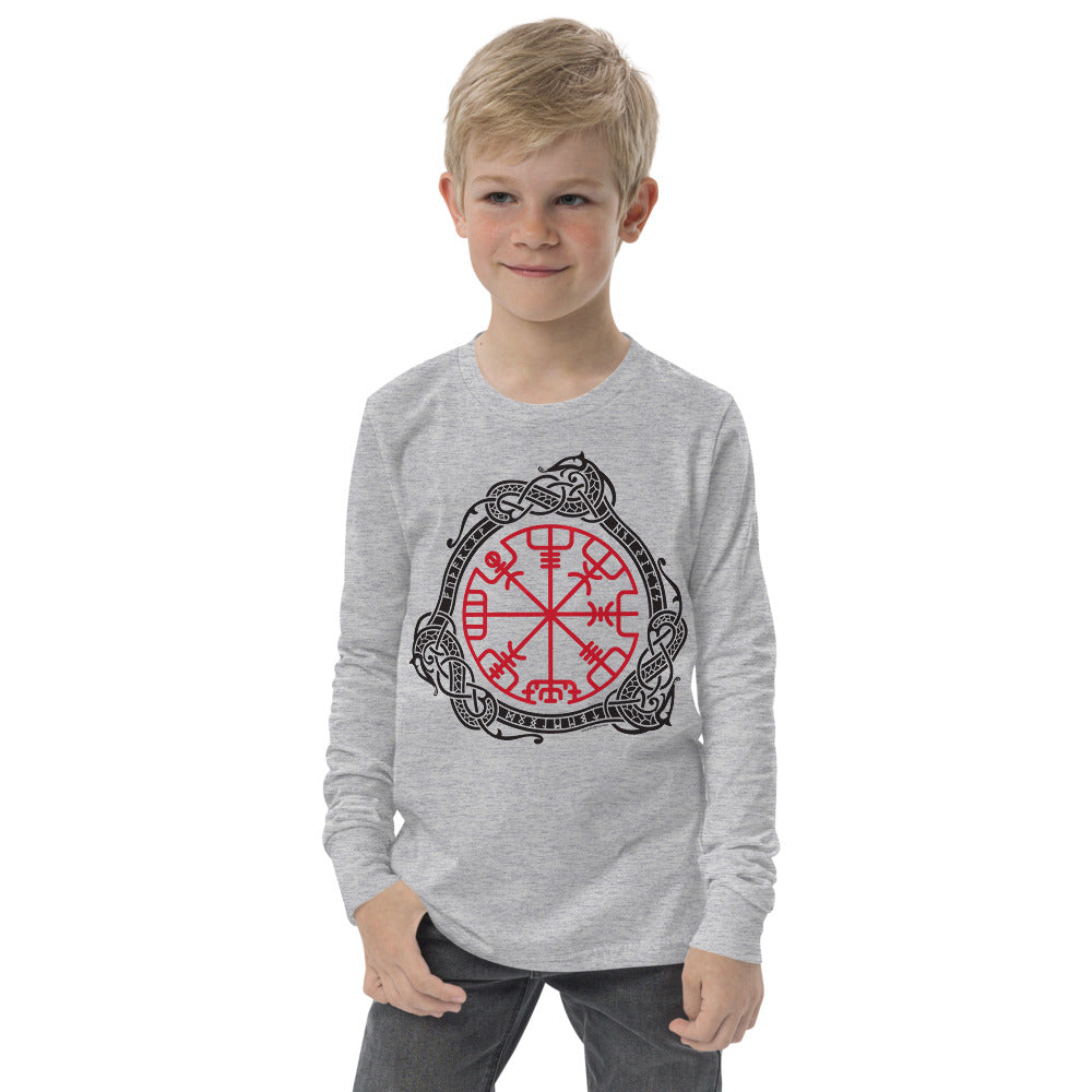Premium Soft Long Sleeve - Magical Norse Runic Compass