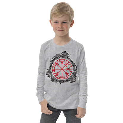 Premium Soft Long Sleeve - Magical Norse Runic Compass