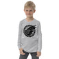 Premium Soft Long Sleeve - Cawing Crow in Runic Circle