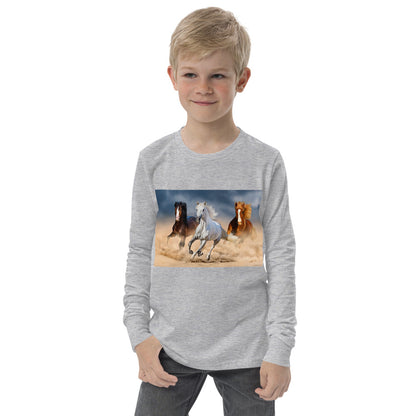 Premium Soft Long Sleeve - Wild Horses