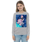 Premium Soft Long Sleeve - Pink Flower Watercolor