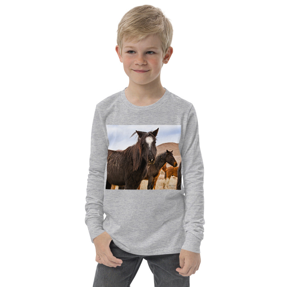 Premium Soft Long Sleeve - Wild Mustangs