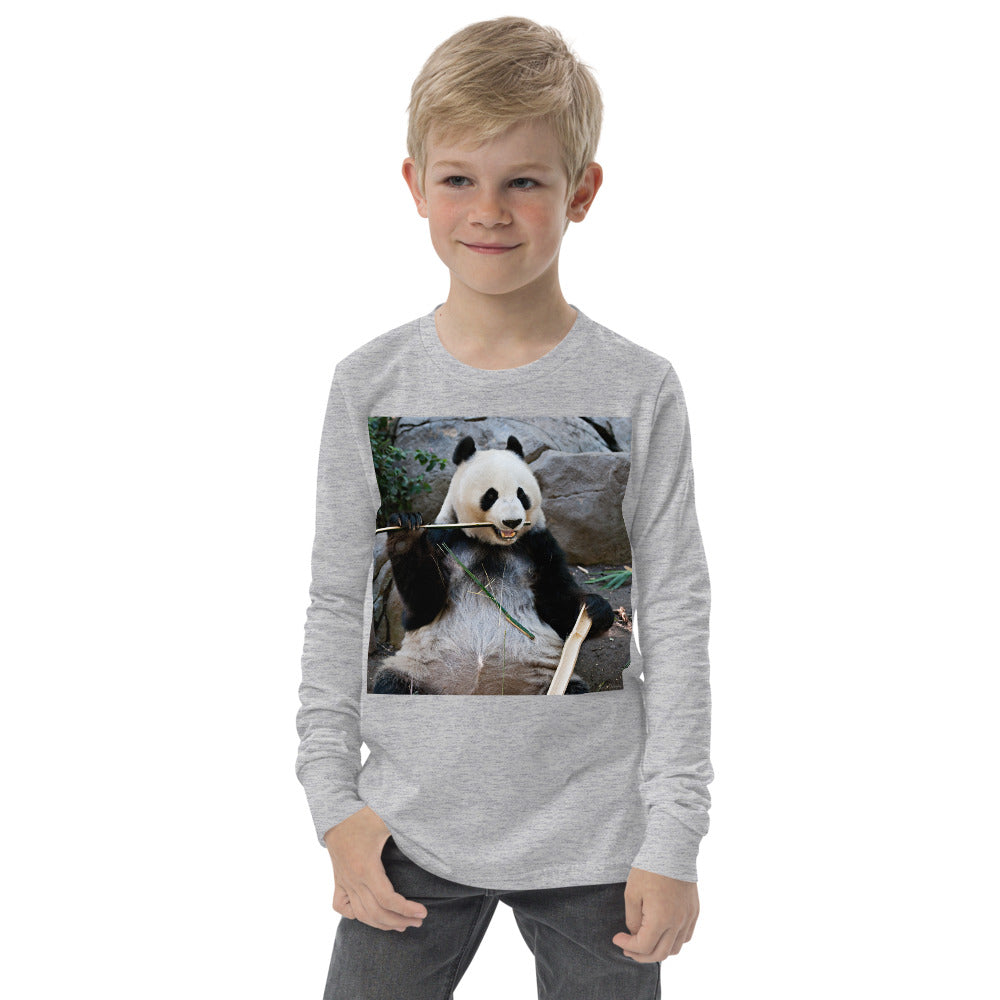 Premium Soft Long Sleeve - Bamboo Panda